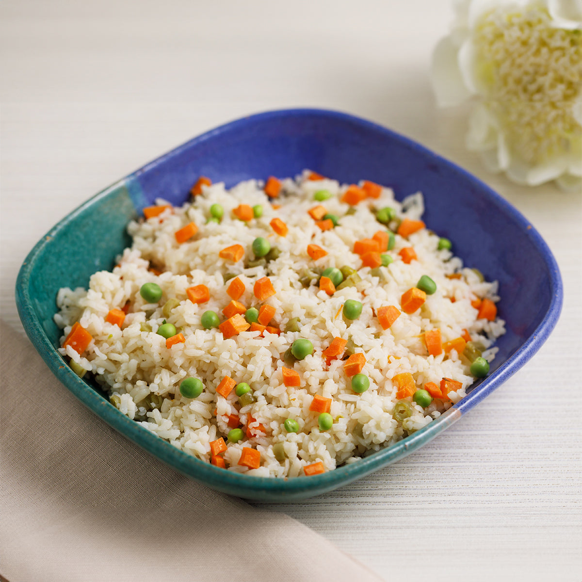 Arroz Blanco con Verduras