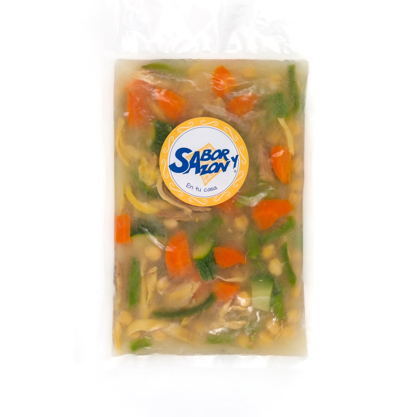 Consome de Pollo con Verduras