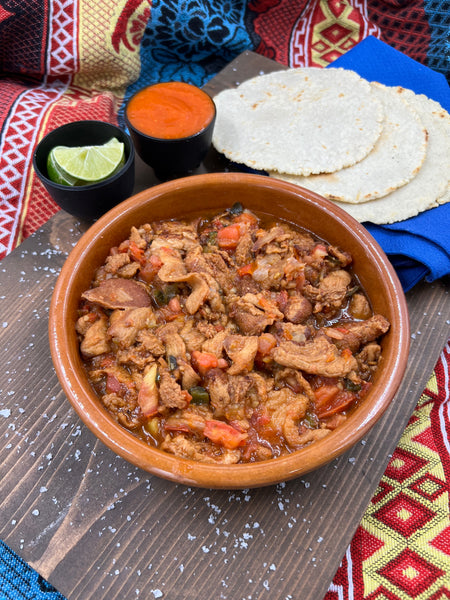 Chicharrón norteño a la mexicana