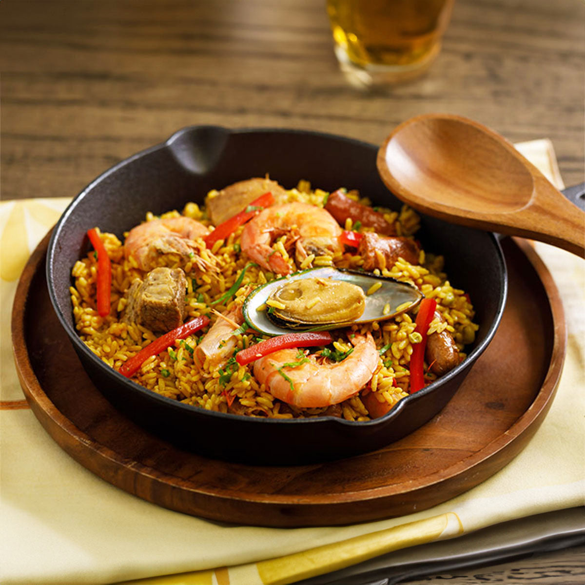 Paella Valenciana (Recién hecha. Solo sábados)